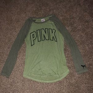 PINK long sleeved tee shirt